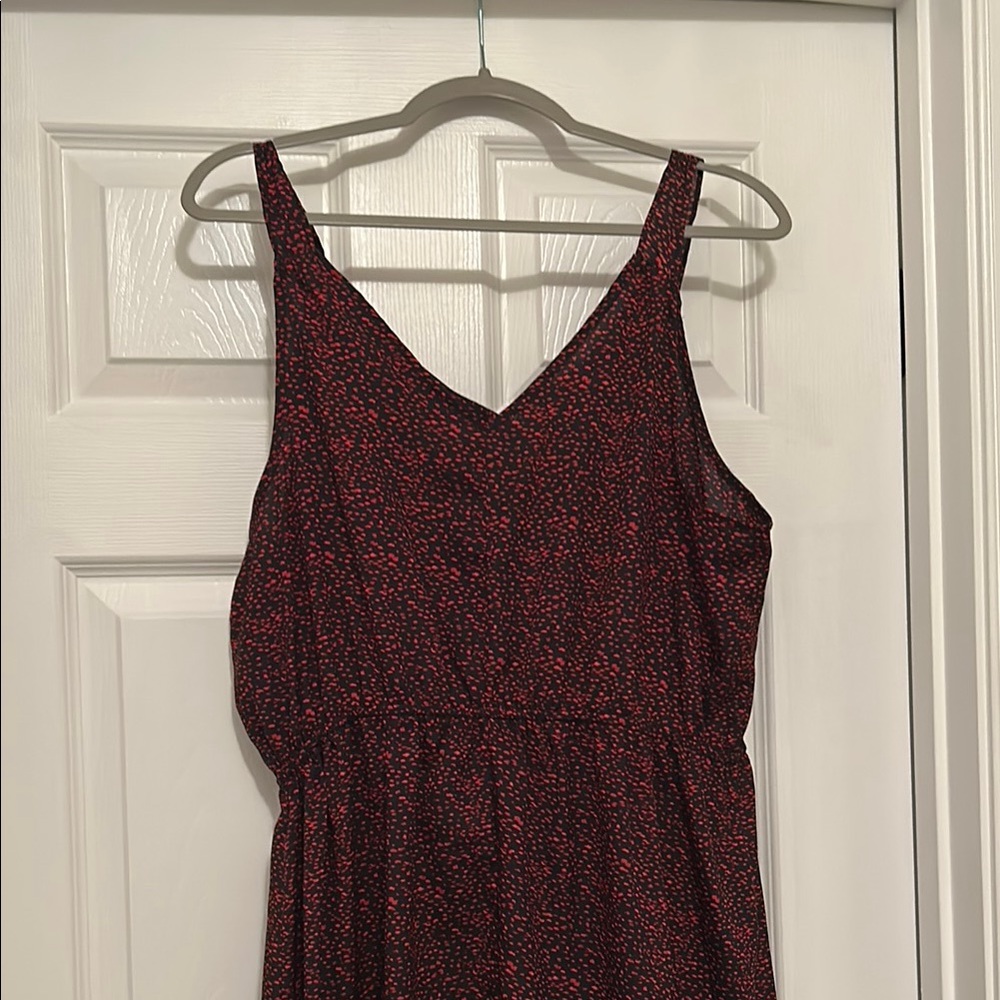 Mossimo Red Ruched Mini Dress - Picture 4 of 5